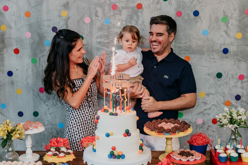 Aniversário Infantil | Felipe - 1 ano | Casa Jardim, SP